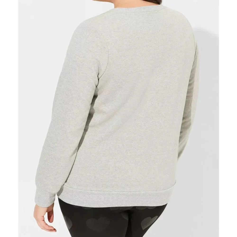 NWT Torrid The B-52s Cozy Fleece Sweatshirt Crew Graphic Pullover Plus Size 2 2X - Picture 6 of 10